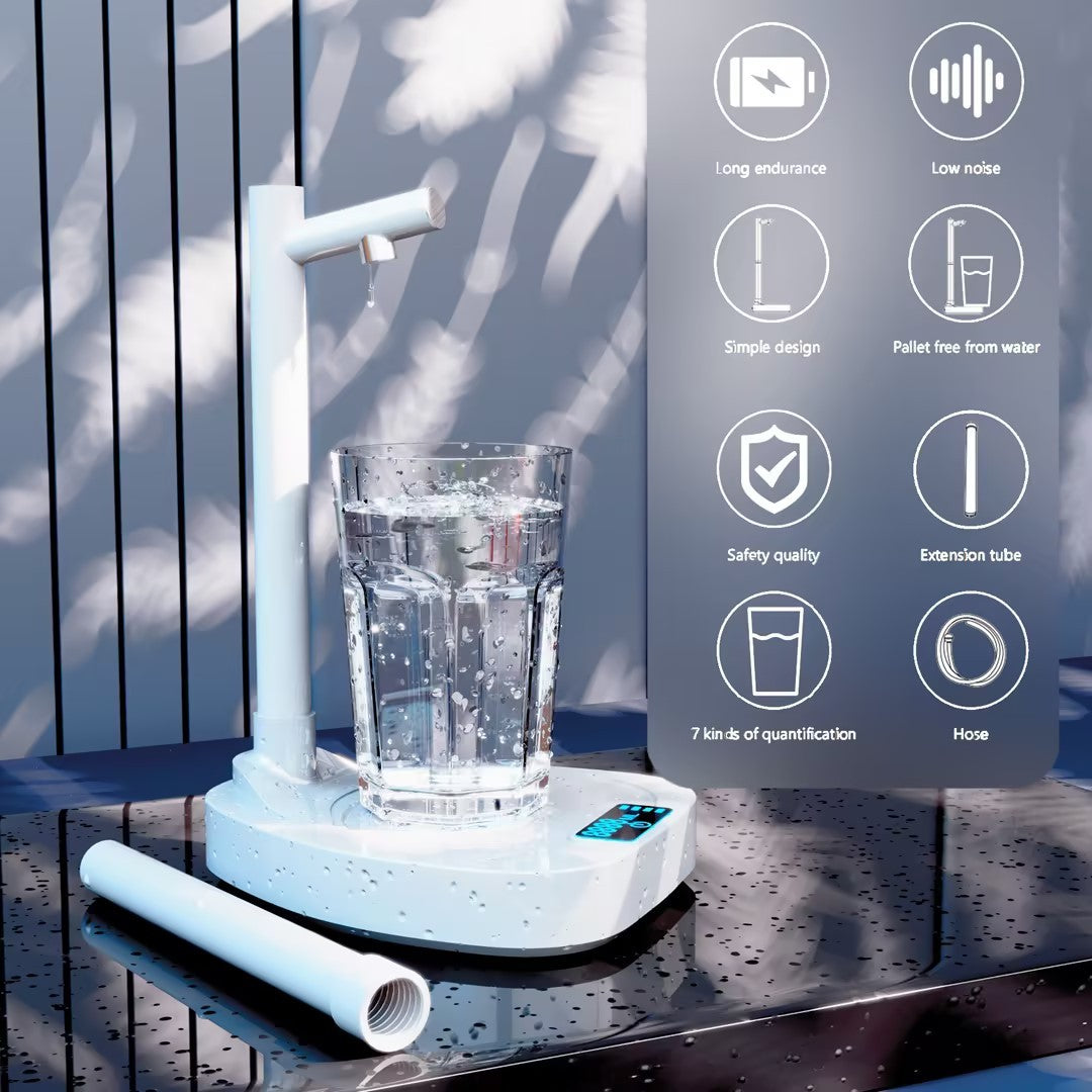 Smart Electric Water Dispenser Pump with 8-Level Quantitative Pumping and Portable Design