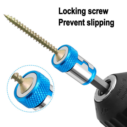 Magnetic Slotted Screwdriver – High Carbon Steel, Blue Pattern and Smooth Ring Options