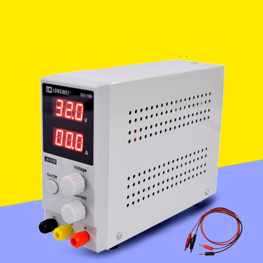 Adjustable DC Power Supply 0–30V 10A – 300W Switching Regulator, CE Certified