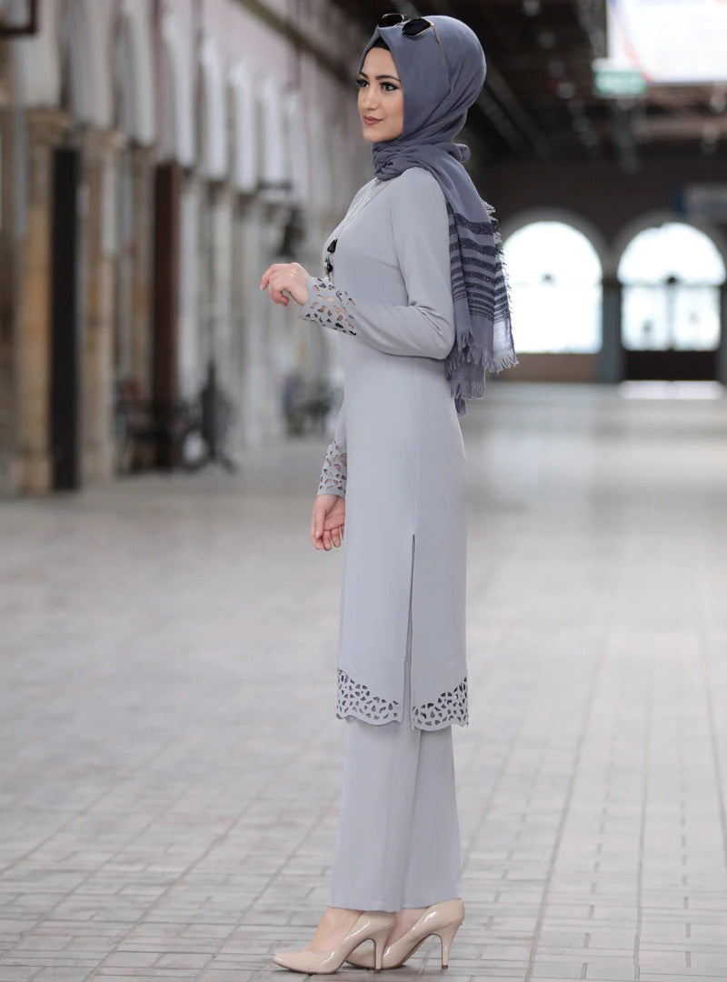 Women's Two-Piece Abaya Suit