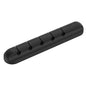 Desktop Cable Manager – Organize Wires, High Strength Double-Sided Glue, Organic Silicone, Black**