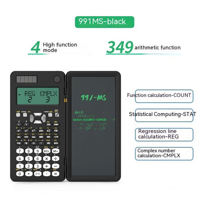 Scientific Calculator with LCD Notepad for Efficient Calculation and Note Taking