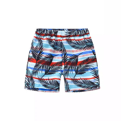 Fashion Printed Coconut Multi-color Thin Beach Pants