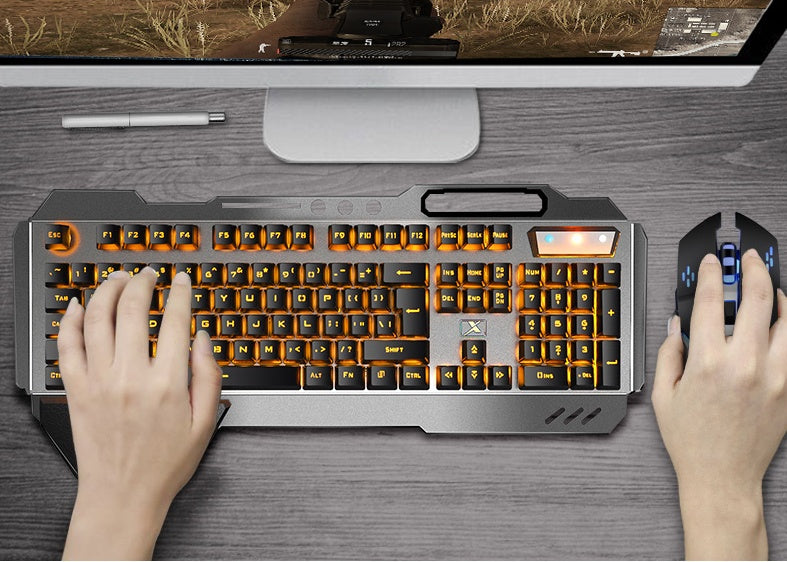 Wireless Keyboard and Mouse Set - USB Connection