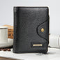 Guaranteed Genuine Leather Brand Men Wallets Design Short Small Wallets