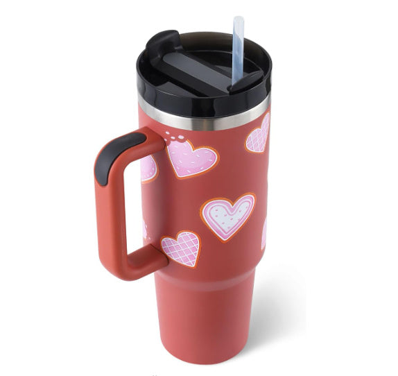 Premium 40oz Stainless Steel Insulated Tumbler – Double Wall Vacuum Flask for Hot & Cold Beverages