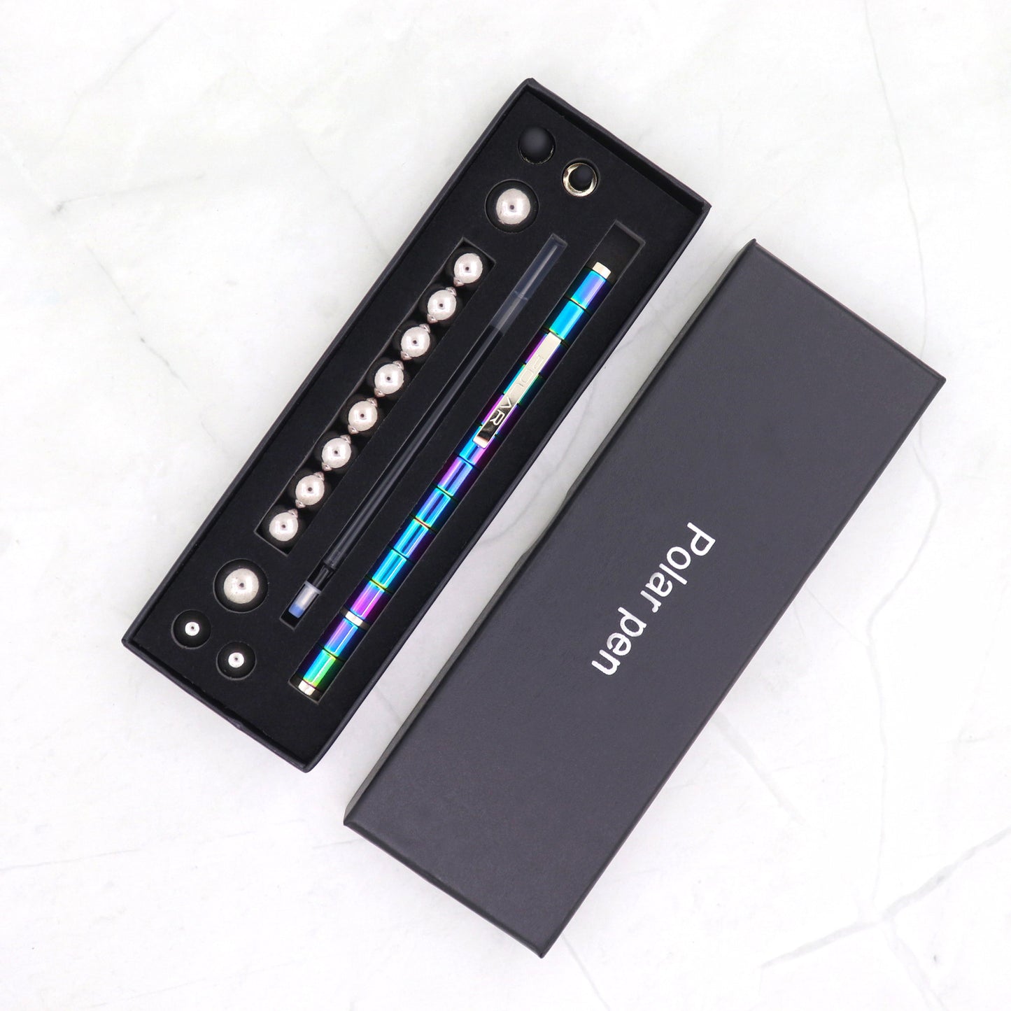 Magnetic Fidget Pen - Write, De-Stress & Create Shapes