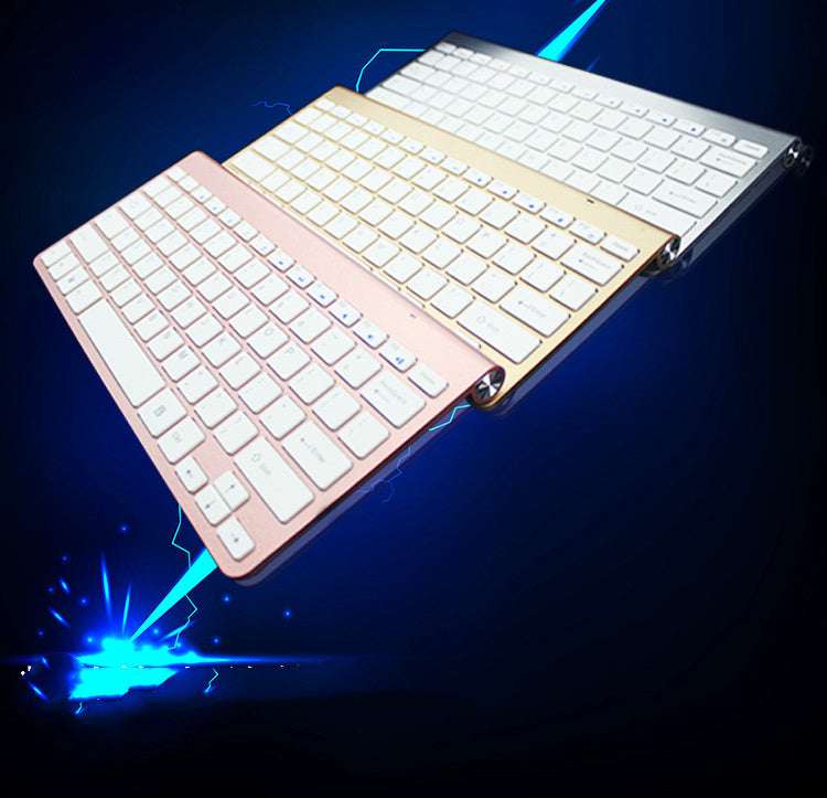 Wireless Keyboard and Mouse Set - Compact, Slim, Quiet