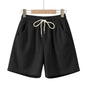 Corduroy Elastic Lace Men's Plus Size Beach Casual Shorts