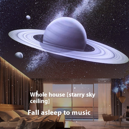 Pickup Projection Lamp Stereo Bluetooth White Noise Star Light