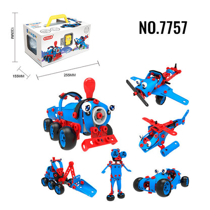 Kids Building Blocks STEM Toys for 4+ Boys Birthday Gifts Educational Autism Sensory Toy Building Set Creative Learning Games