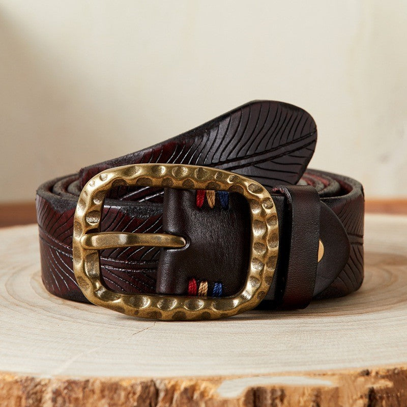 Personalized Trendy Court Belt Men