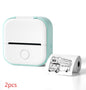 Phomemo T02 Mini Pocket Thermal Printer – Inkless Bluetooth Label Printer, Supports 10 Languages, 1000mAh Battery