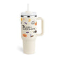 Premium 40oz Stainless Steel Insulated Tumbler – Double Wall Vacuum Flask for Hot & Cold Beverages