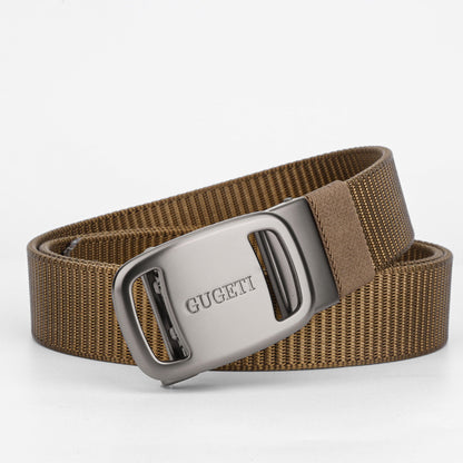 Men's Sports Outdoor Canvas Comfort Click Belt