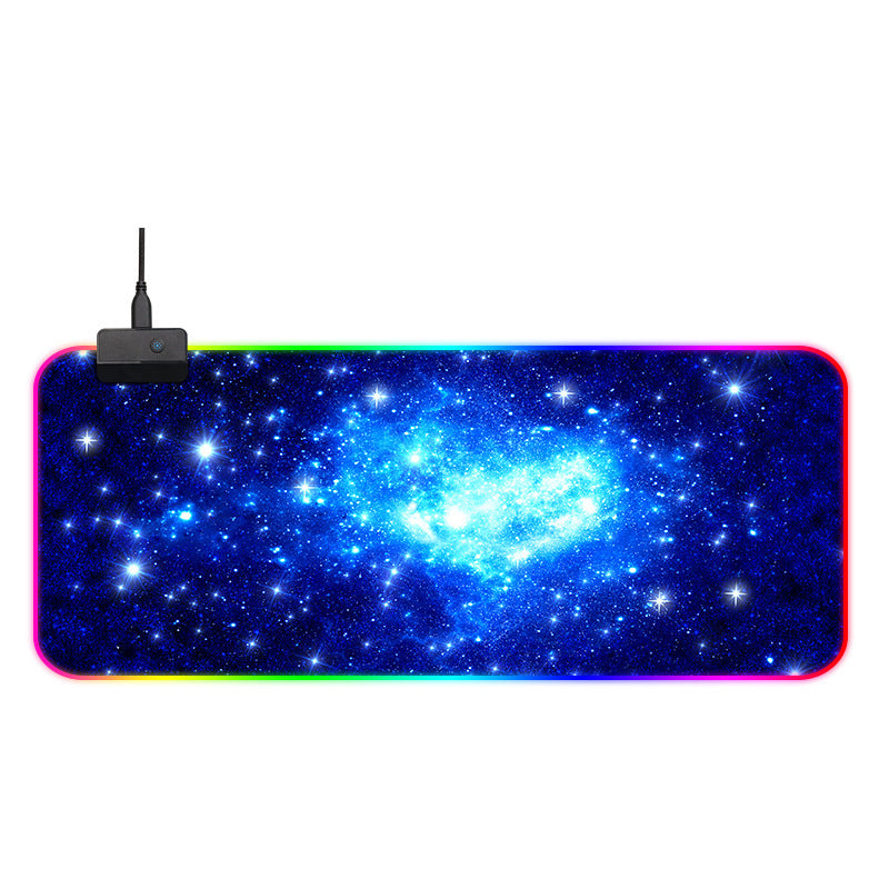 RGB Gaming Mouse Pad - LED Lighting, Anti-Slip & USB Powered