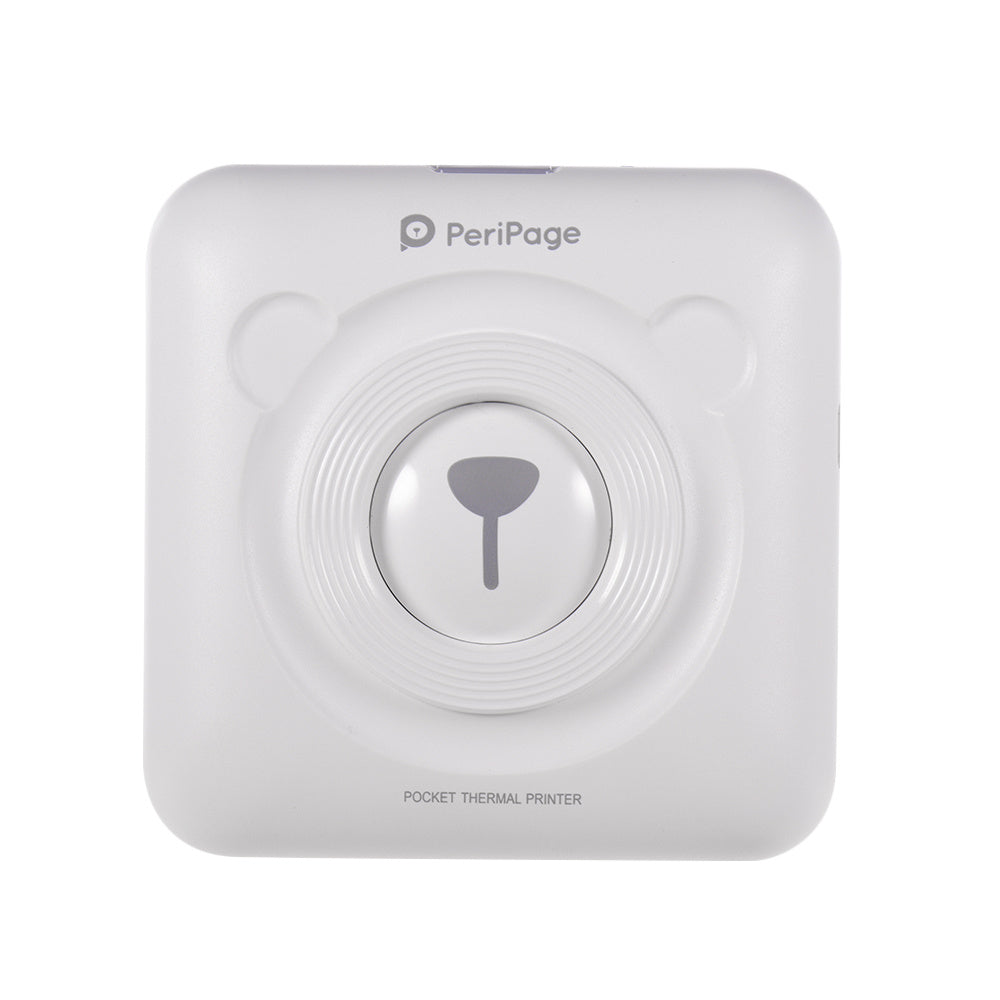 Mini Thermal Printer - Rechargeable, Portable & Multi-Paper Compatible