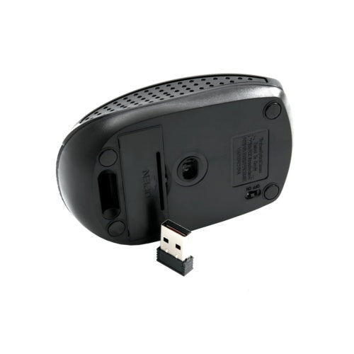 2.4GHz BLACK WIRELESS USB MOUSE SCROLL  CORDLESS OPTICAL FOR  PC LAPTOP UK