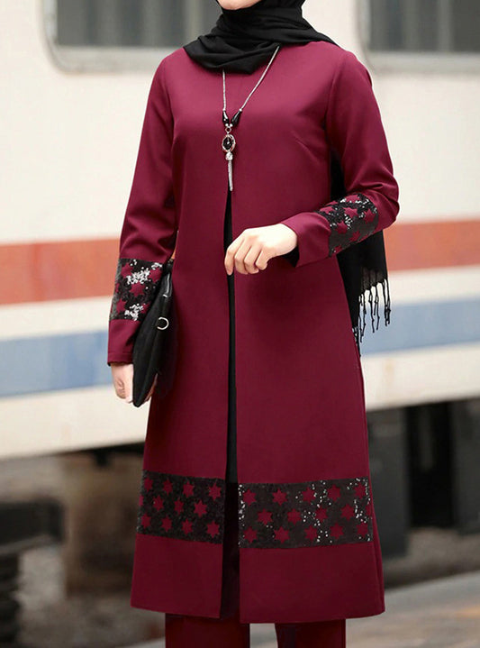 Women's Middle Eastern Abaya Suit