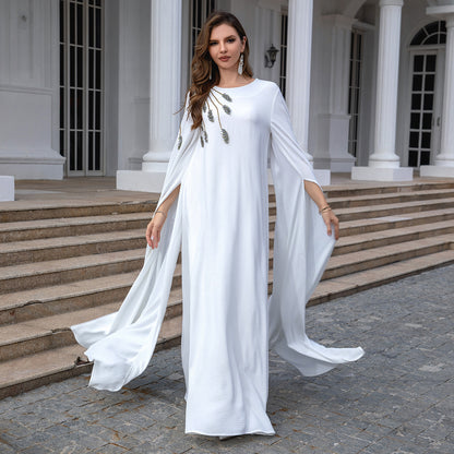 Embroidered Robe Gown