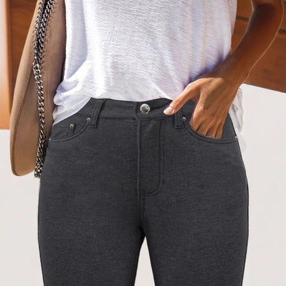 Street Style Skinny Cotton Pants