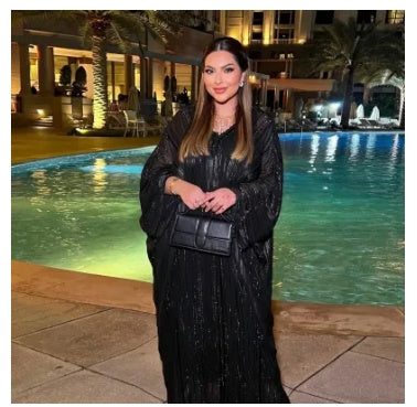 Two-Piece Abaya Dress Set
