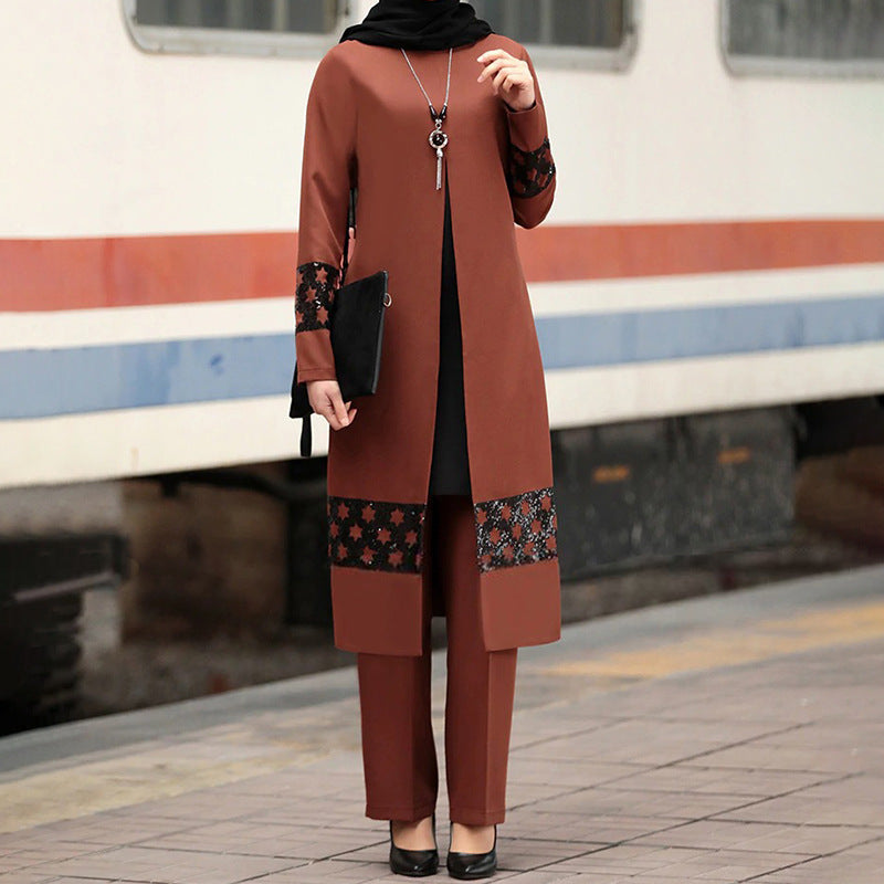 Women's Middle Eastern Abaya Suit