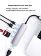 Multi-Function USB-C Splitter Hub – Compact & Efficient