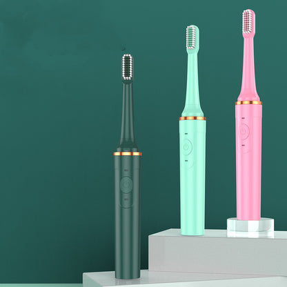 Portable USB Electric Toothbrush – 5+ Gears, Magnetic Motor, Adult Use, Multiple Colors
