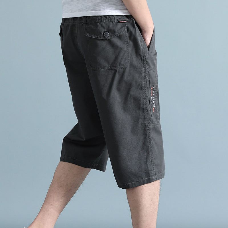 Men's Casual Sports Pants Loose Cotton