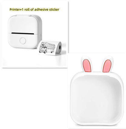 Phomemo T02 Mini Pocket Thermal Printer – Inkless Bluetooth Label Printer, Supports 10 Languages, 1000mAh Battery