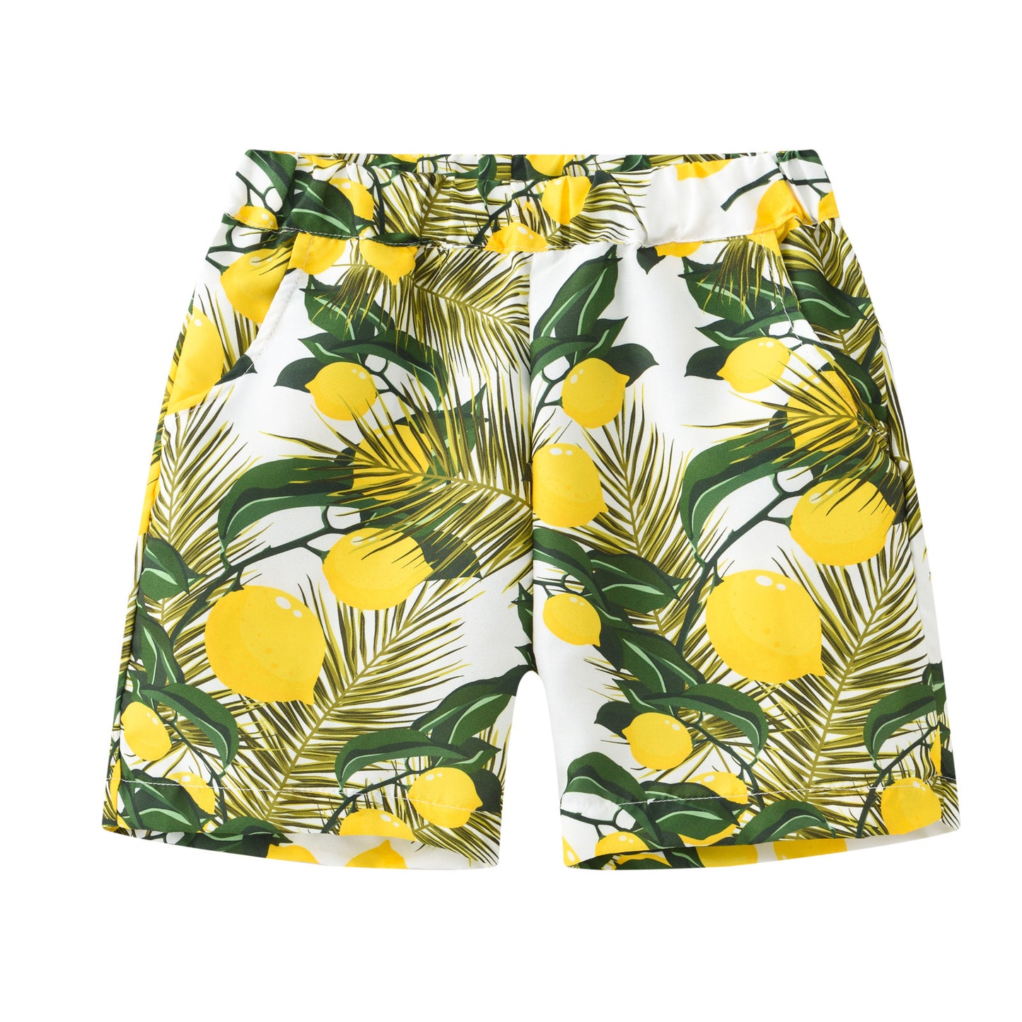 Fashion Printed Coconut Multi-color Thin Beach Pants