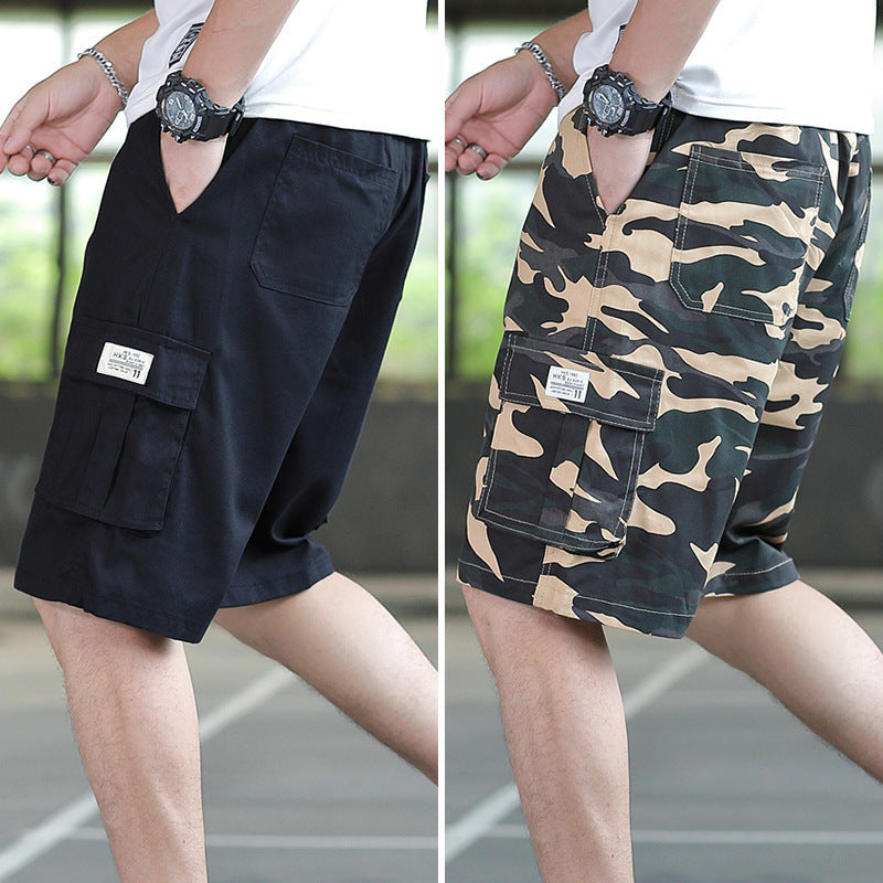 Loose Men's Sports Casual Working Pants Thin Fifth Pants