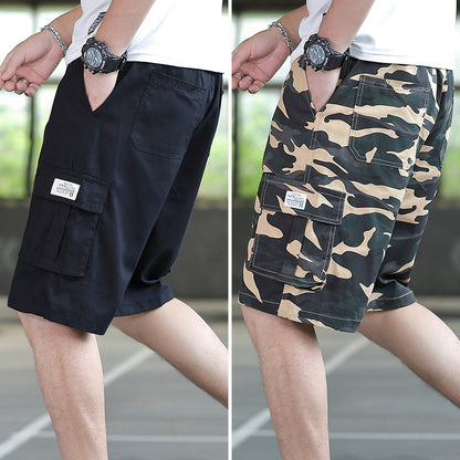 Loose Men's Sports Casual Working Pants Thin Fifth Pants