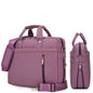 Nylon Business Backpack with Multiple Compartments and Adjustable Shoulder Strap