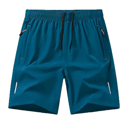 European Size Summer Ice Silk Quick-drying Fifth Pants Men's Sports Basketball Shorts Loose Training Shorts
