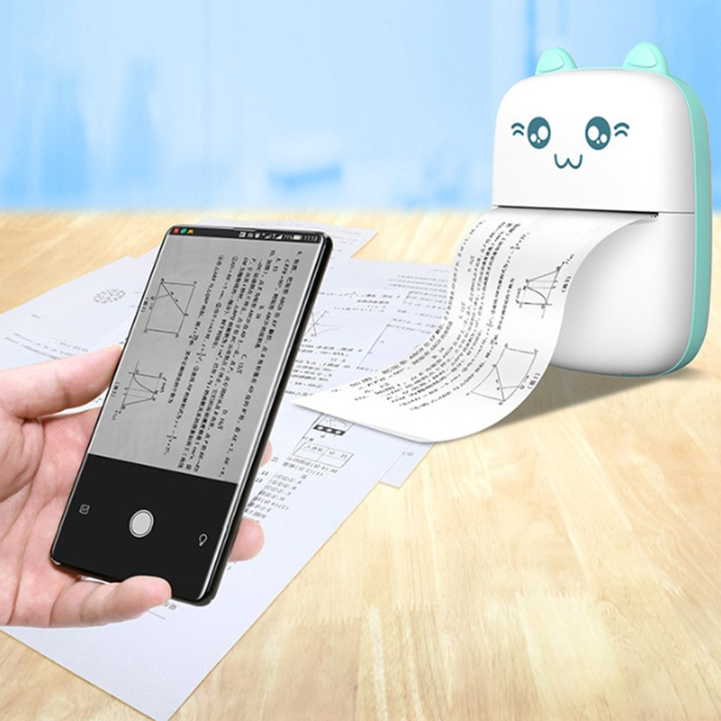 Portable Mini Printer - Quick, Clear & Wireless Printing