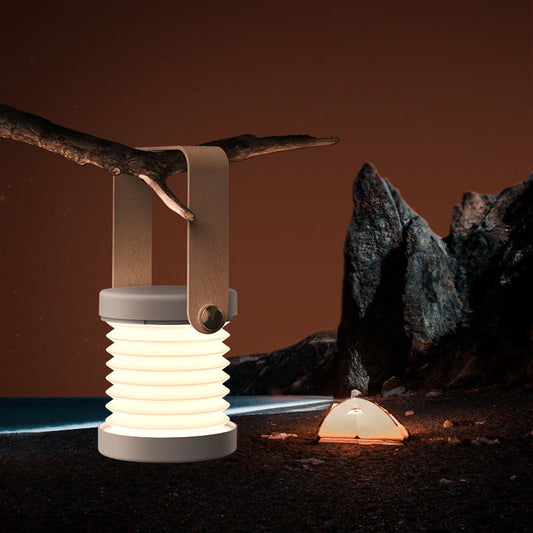 Foldable Touch LED Night Light, USB Rechargeable, 3 Brightness Levels