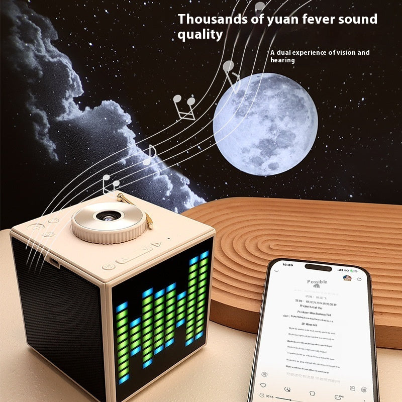 Pickup Projection Lamp Stereo Bluetooth White Noise Star Light
