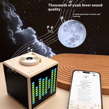 Pickup Projection Lamp Stereo Bluetooth White Noise Star Light
