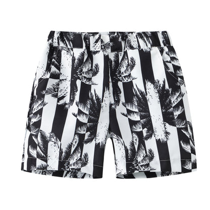 Fashion Printed Coconut Multi-color Thin Beach Pants