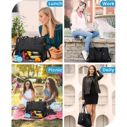 Stylish Insulated Lunch Bag – Multiple Colors & Soft Design