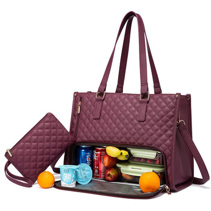 Stylish Insulated Lunch Bag – Multiple Colors & Soft Design