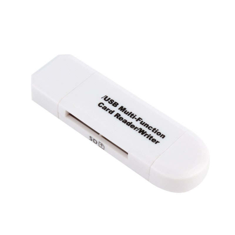 2-in-1 USB & Micro USB Card Reader - Fast Data Transfer & OTG Support