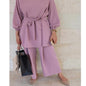 Mubarek Two-Piece Muslim Set Abaya