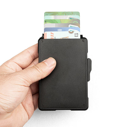 Men's real pickup bag wallet credit card business card box wallet