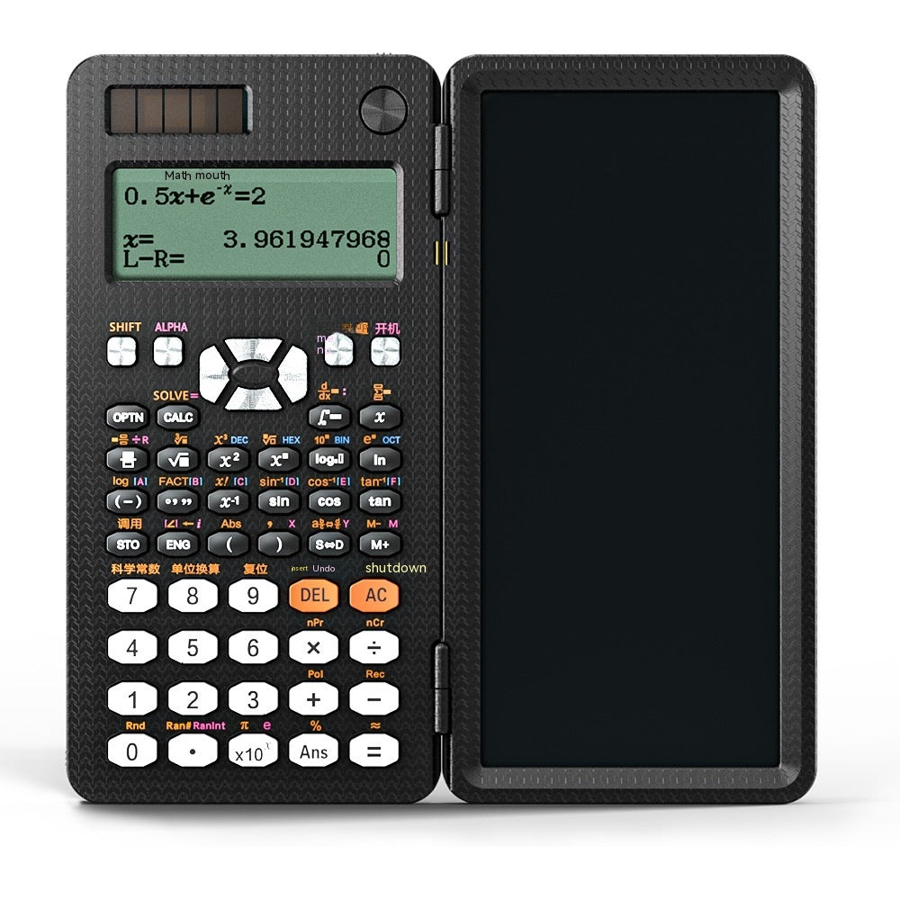 Scientific Calculator with LCD Notepad for Efficient Calculation and Note Taking