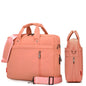 Nylon Business Backpack with Multiple Compartments and Adjustable Shoulder Strap
