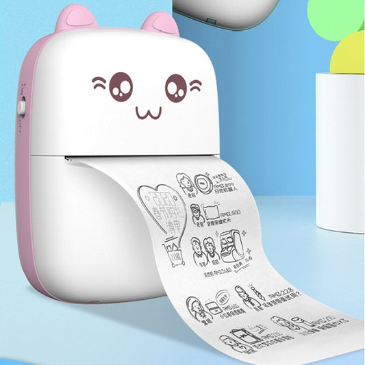 Portable Mini Printer - Quick, Clear & Wireless Printing