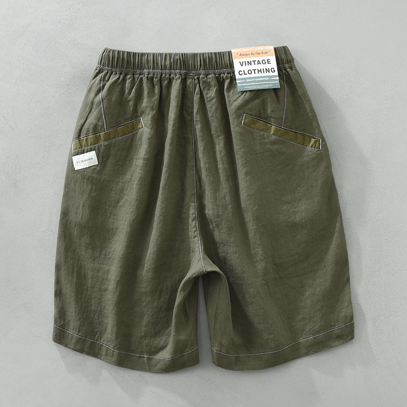 Men's Loose Straight Drooping Shorts Casual
